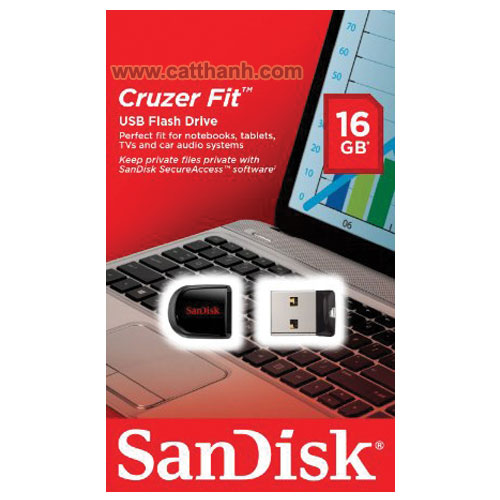 USB SanDisk 16GB Cruzer Fit CZ33