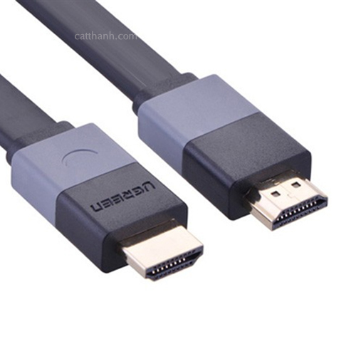 Cáp HDMI dẹt dài 1.5m hỗ trợ 3D 4K Ugreen UG-30109