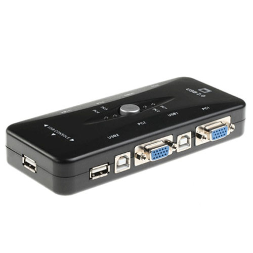 KVM Switch 4 port USB MT-VIKI MT-401UK