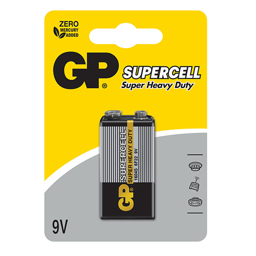 Pin 9V GP Supercell 1604S-S1