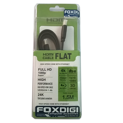 Cáp HDMI 1,5M Foxdigi FD15