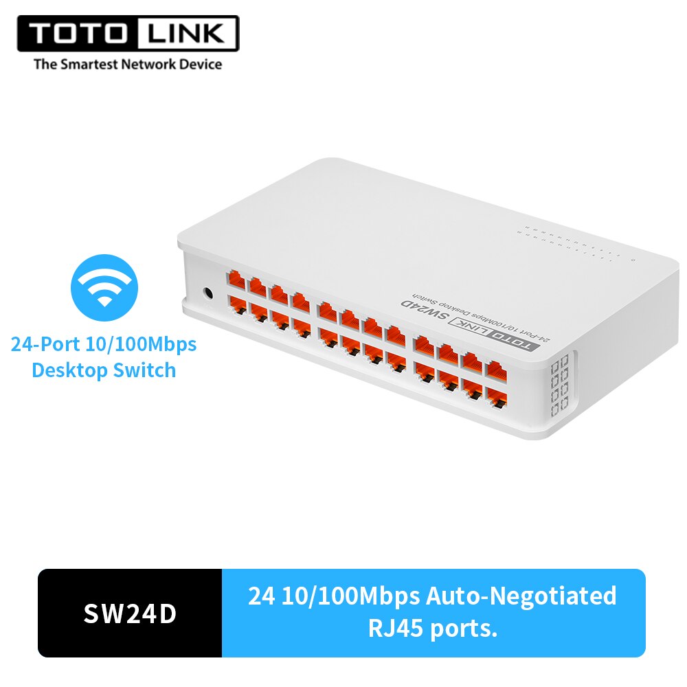 Switch Totolink SW24D 24 cổng 10/100Mbps