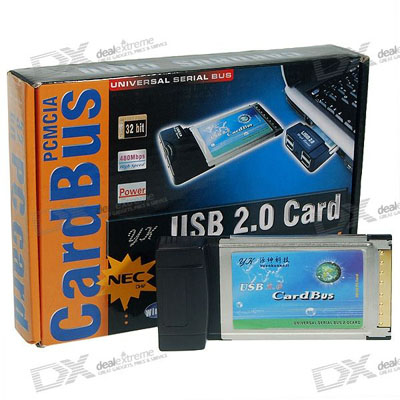 card PCMCIA to USB (card laptop)