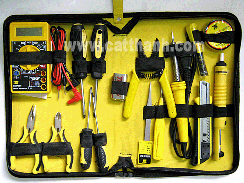 Bộ công cụ gia đình (15 dụng cụ) - Bộ sửa chữa 15 dụng cụ