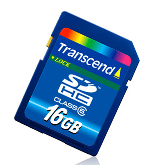 thẻ nhớ  transcend SDHC 16GB