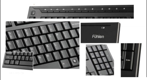 Bộ bàn phím và chuột không dây Fuhlen A200G