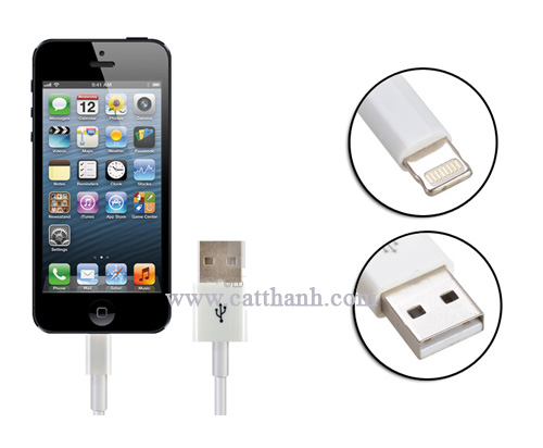 Cáp sạc usb iPhone 5,iPad 4,iPad mini(cable lighting)