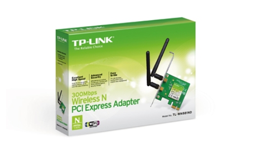 CARD WIFI PCI EXPRESS TPLINK TL-WN881ND 300MBPS