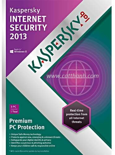 Kaspersky Internet Security cho 3 máy tính