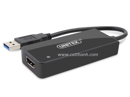Cáp chuyển đổi USB 3.0 to HDMI Full HD 1080P Unitek Y-3702