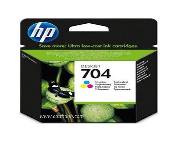 Mực in HP 704 Tri-Color Ink Cartridge CN693AA phun màu