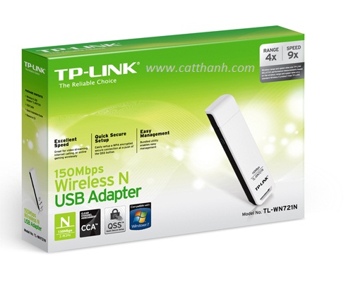 Usb thu wifi TP-Link TL-WN721N 150Mbps