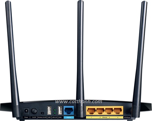 Bộ phát wifi Gigabit băng tần kép Tp-Link AC1750 Archer C7