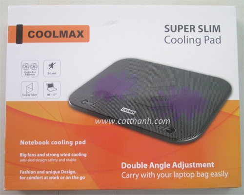 Đế tản nhiệt laptop Coolmax L1