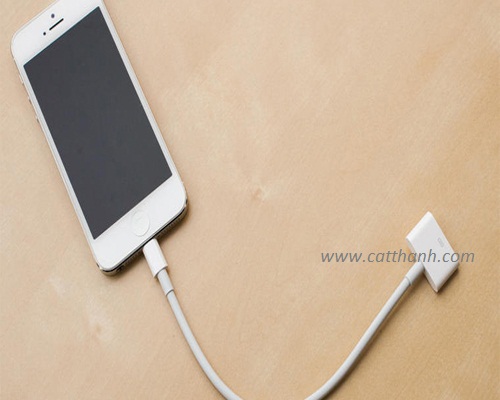 Cổng chuyển đổi nối 30 pin lightning cho Iphone 5, Iphone 4, Ipad mini