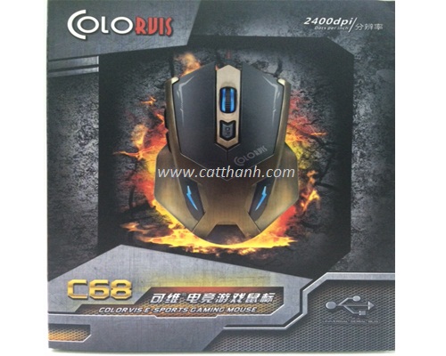Chuột Game thủ Colorvis Pro Gamming C68