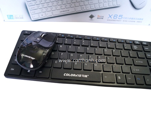 Bộ bàn phím chuột không dây Colorvis X65