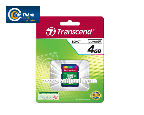 Thẻ nhớ Transcend Micro SDHC 4GB