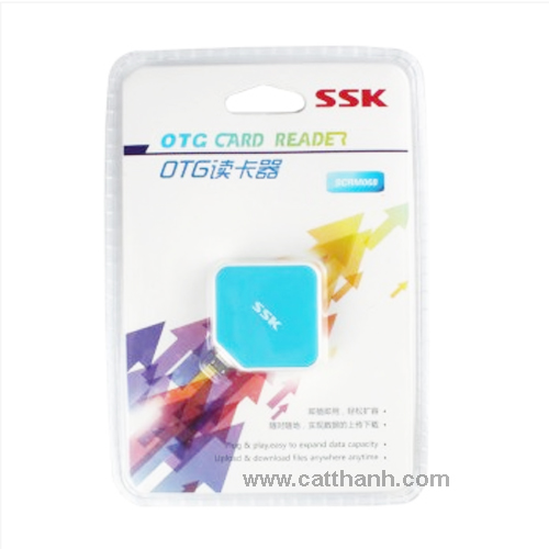 Đầu đọc thẻ nhớ, USB OTG SSK SCRM068 