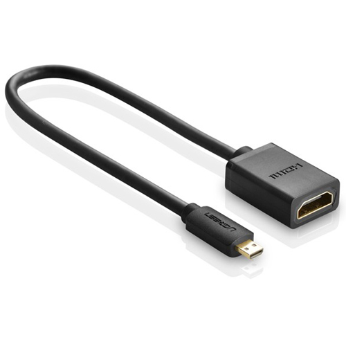 Cáp chuyển đổi Micro HDMI to HDMI âm dài 20cm Ugreen 20134