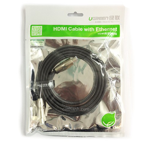 Cáp HDMI 5m hỗ trợ 3D 4K Ugreen UG-10254