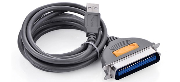 Cáp máy in USB to LPT IEEE 1284 dài 1,8m Ugreen UG-20225