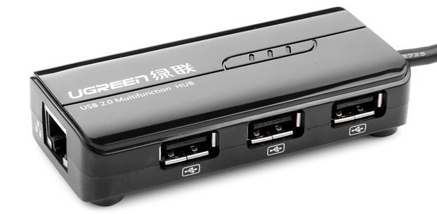 Cáp OTG USB Type-C ra USB 2.0 và LAN Ugreen UG-30289