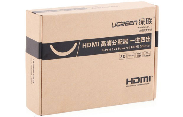 Bộ chia cổng HDMI 1 ra 4 Ugreen UG-40202