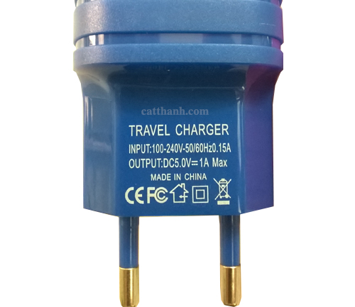 Củ sạc điện thoại 1A Travel charger Foxdigi TC1A