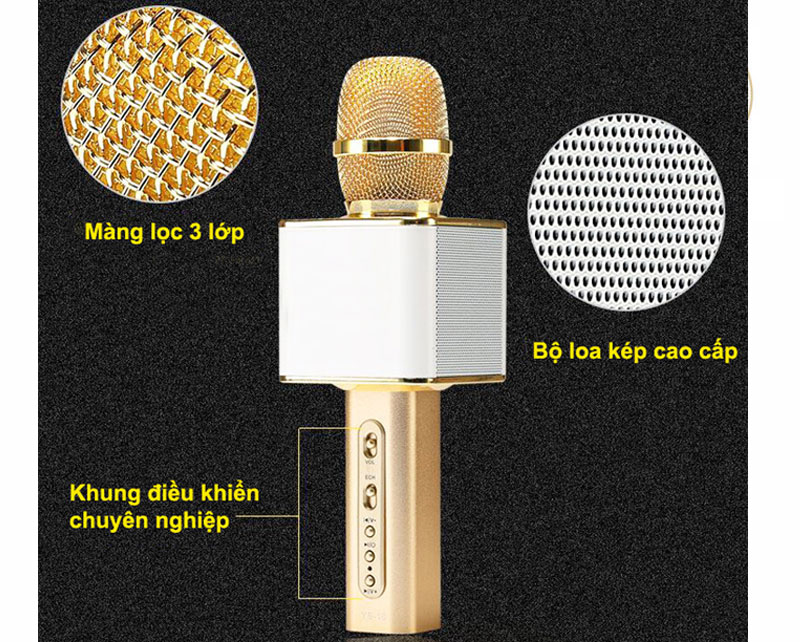 Micro karaoke bluetooth kèm loa Ys 10