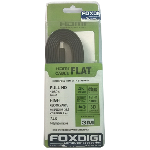 Cáp HDMI 3M Foxdigi FD3