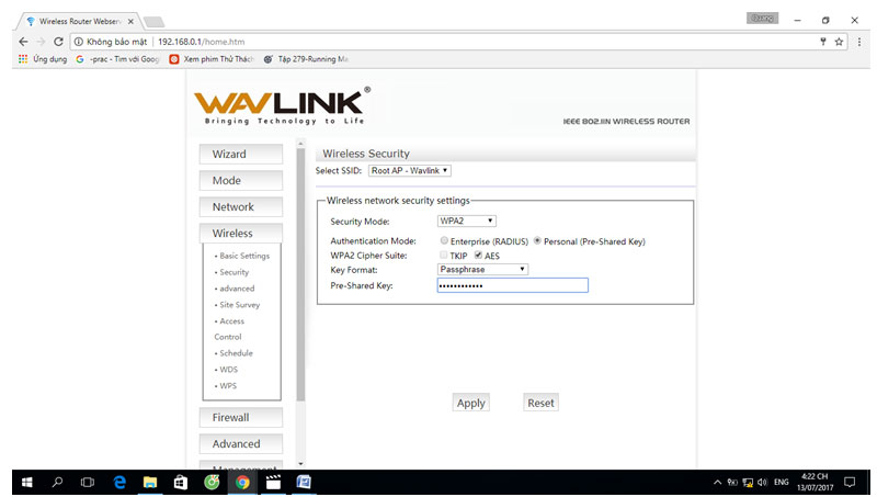 Bộ phát wifi Wavlink N150 WS WN529N1