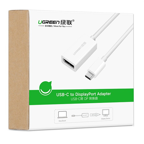 Cáp chuyển đổi USB Type-C sang Displayport Ugreen 40372