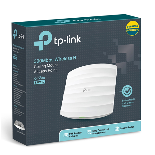 Bộ phát wifi gắn trần chuẩn N tốc độ 300Mbps TP-link EAP110