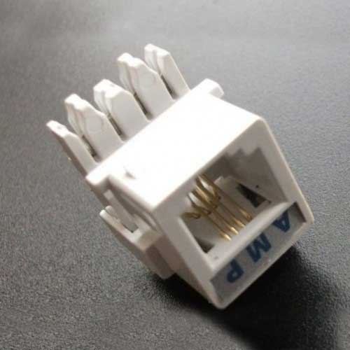 Nhân điện thoại RJ11 AMP AM25