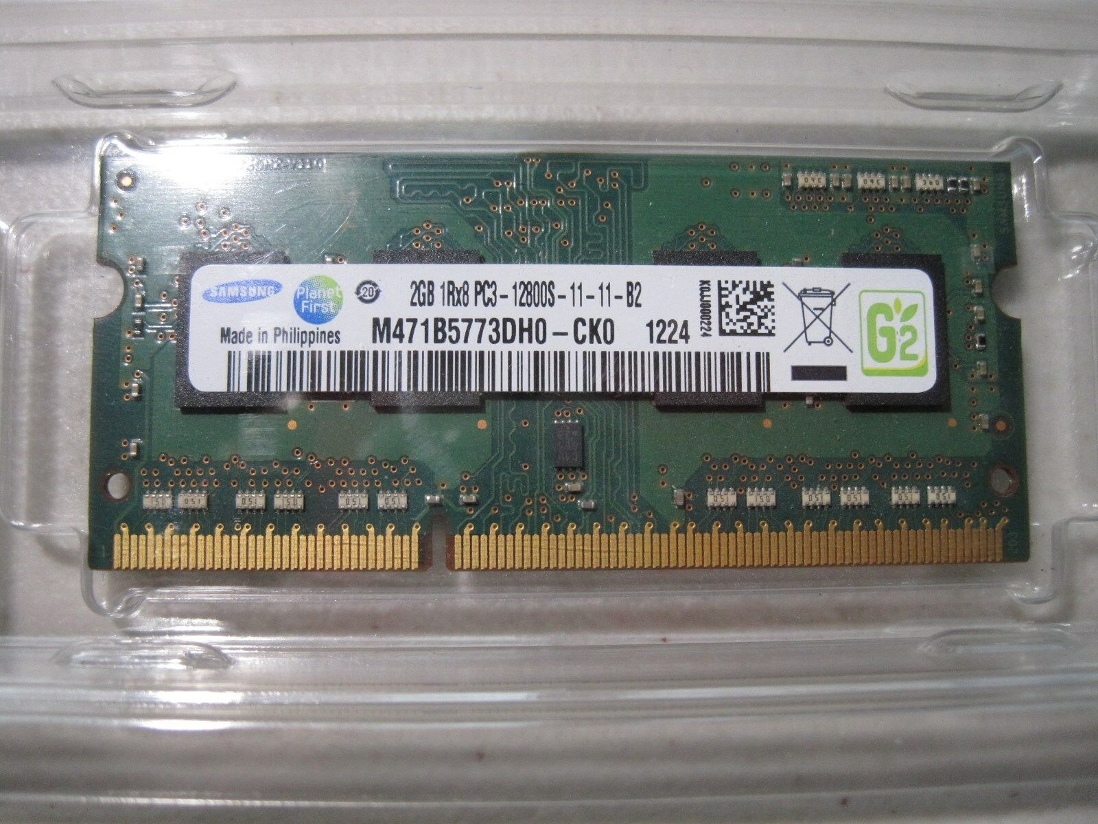 Ram Laptop Samsung 2Gb PC3L 12800s