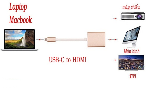 Cáp chuyển Type-C sang HDMI